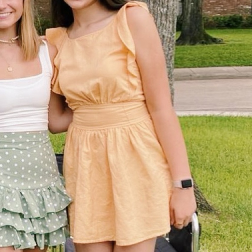 Free people yellow sundress